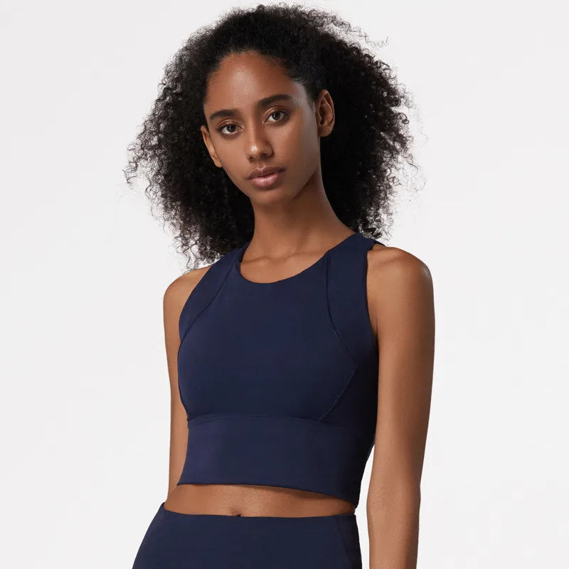 Seamless Sports Crop - GlowGrove