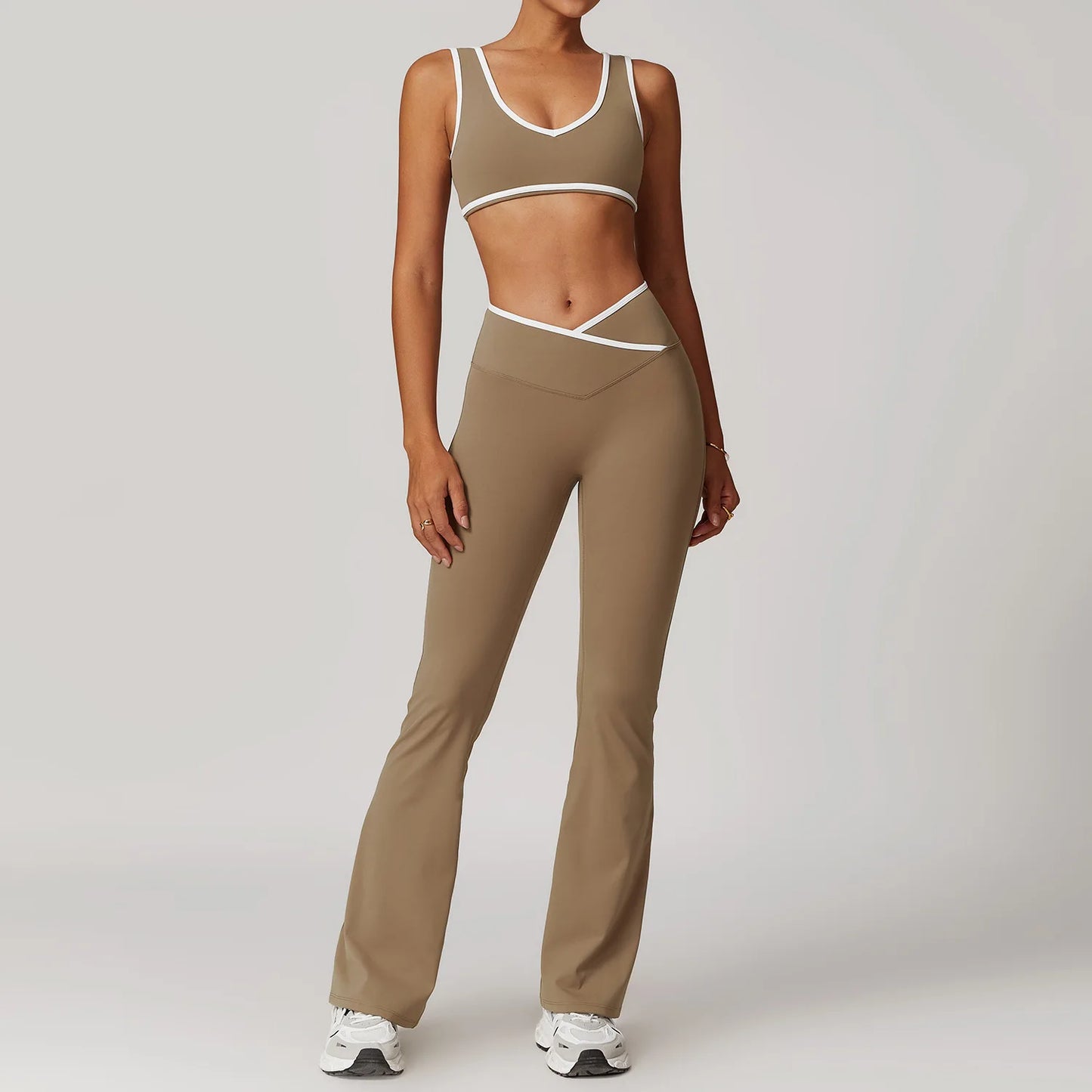 Edgy Elegance Sports Set - Dynamic Duo