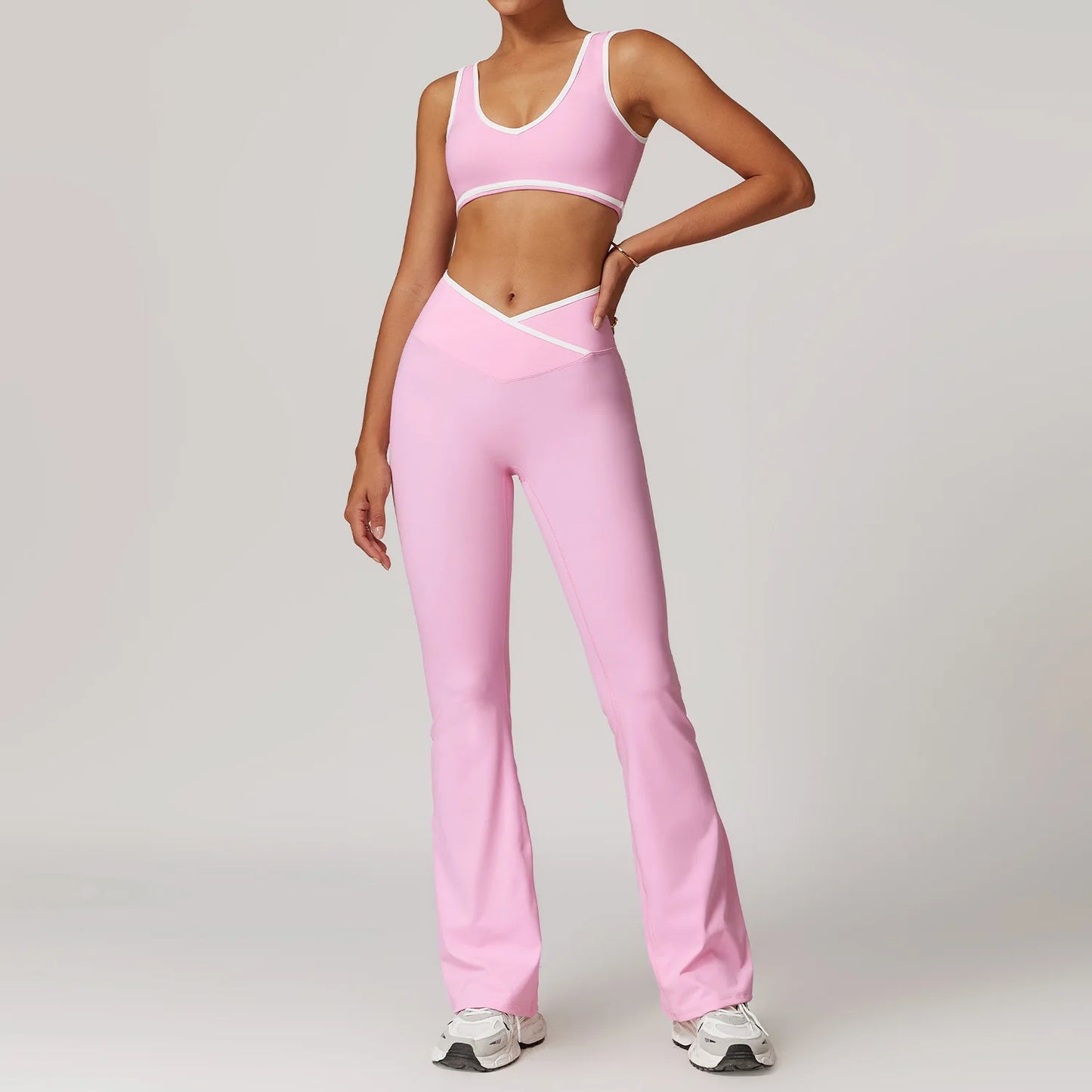 Edgy Elegance Sports Set - Dynamic Duo