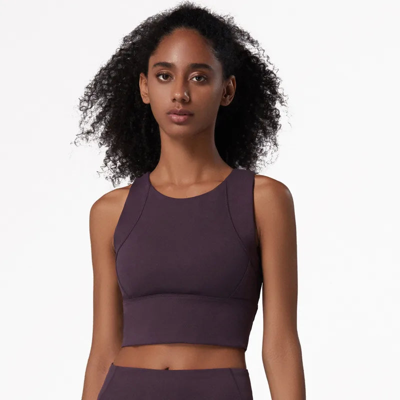 Seamless Sports Crop - GlowGrove