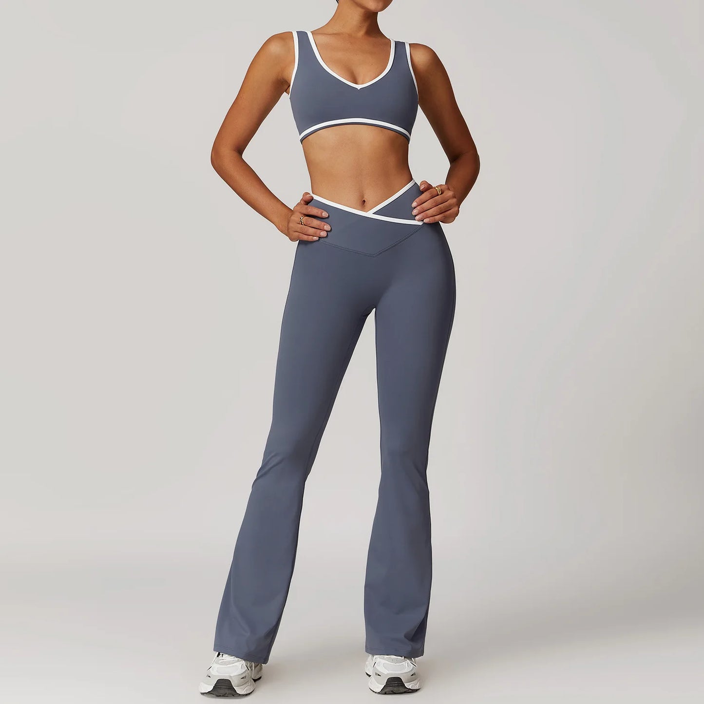 Edgy Elegance Sports Set - Dynamic Duo